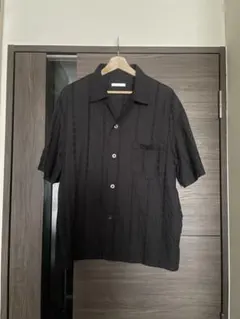 【美品】WYM/EMBROIDERY SHEER WASHER SHIRT