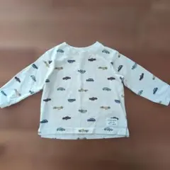 PETIT MAIN 車プリント Tシャツ 90サイズ