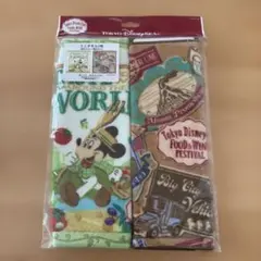 ★タイムセール★ ディズニーシー　フード&ワインフェスティバル　ミニタオル