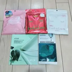 フェイスマスク　パック　5点セット　23枚　Anua　LuLuLun　まとめ売り