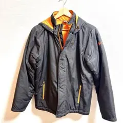 Under Armour 中綿フード付きジャケット Lサイズ 黒/オレンジ値下げ