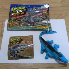 開封のみ ニューギニアワニ　クロコダイルアンドコ アンドコ デアゴスティーニ