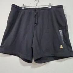 【新品タグ付】GAP 男女兼用 スウェットショートパンツ 黒 XL テディベアのサムネイル