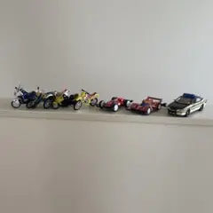 ミニカー バイク セット 多色 ジャンク パーツ取り