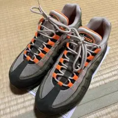 NIKE AIR MAX 95 オレンジ カーキ