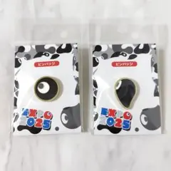 新品】 黒 コミャク ピンバッジ 2種セット - メルカリ