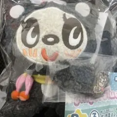 エンジェルブルー エニマイくじ B賞 おほほパンダ　E賞　ボアヘアクリップ