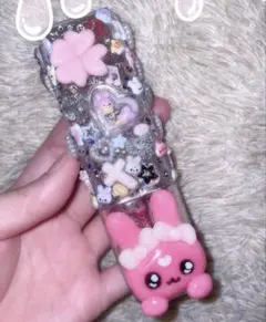 IQOSイルマiワンケースデコ　平成女児　うさぎ　ギャル　地雷　量産型