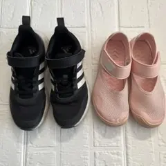 【20㎝・2足セット】adidas & New Balance 　スニーカー