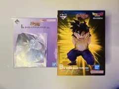 ドラゴンボール 一番くじ フィギュア グッズセット　ベジータ　孫悟飯のサムネイル