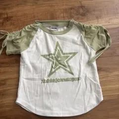 ANAP GIRL 星柄プリントTシャツ S