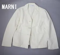 MARNI アイボリー テーラードジャケット