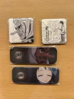 鬼滅の刃　お楽しみくじ　レンチキュラー台詞ロング缶バッジ