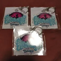 スト６椎名唯華 アクリルキーホルダー3個セット