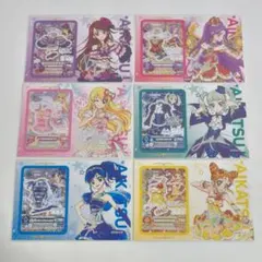 アイカツ セブン シール ステッカー セット 星宮いちご 霧矢あおい 紫吹蘭