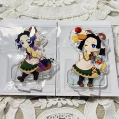 鬼滅の刃　実りの秋まつり　アクリルスタンド　胡蝶しのぶ/神崎アオイ