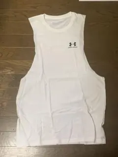 Under Armour レフトチェストカットオフタンクトップ M