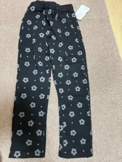 花柄長ズボン 120センチ　裏起毛