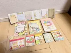 すみっコぐらし メモ帳セット8点＋付箋1点