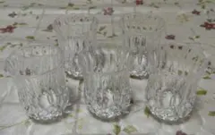 T*.様 ガラス製　お猪口　5個セット