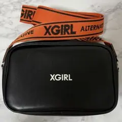 XGIRL エックスガール ショルダーバッグ ブラック オレンジ