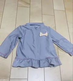 美品⭐︎フリル付きラッシュガード 80cm