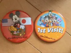 2026年最新】フロリダディズニー缶バッチの人気アイテム - メルカリ