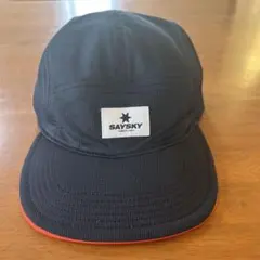 SAYSKY ランニングキャップ レッド ブラック