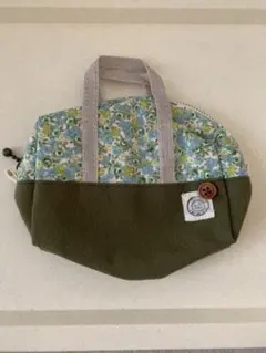 リバティ　ポーチ　ハンドメイド