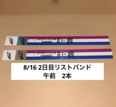 コミックマーケット コミケ 108 2日目 午前 リストバンド 2枚 - メルカリ