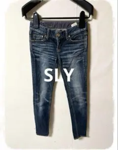 ☘️P1☘SLY ストレッチ スキニーデニム 24のサムネイル