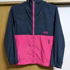 THE NORTH FACE コンパクトジャケット　ネイビー/ピンク