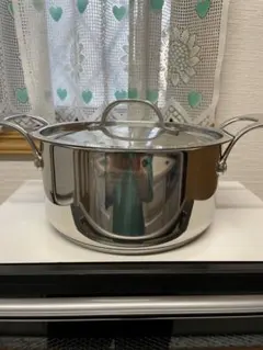 ヘンケルス J.A.HENCKELS 両手鍋 蓋付き - メルカリ