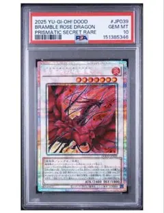 匿名配送 遊戯王 黒薔薇の破壊竜 プリズマ 鑑定済み PSA10 1枚 - メルカリ