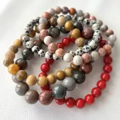 R*☆様 まとめ売り 5本 天然石ビーズ