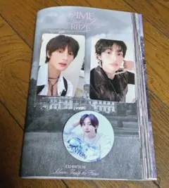 RIIZE FAME カタログVER.アントン・特典トレカ・POPUP缶バッジ