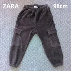 ZARA コーデュロイ カーゴパンツ 98cm