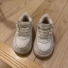 NIKE キッズスニーカー ホワイト ピンク 15cm