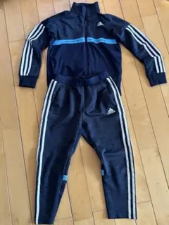 adidas ジャージ上下セット ネイビー/グレー