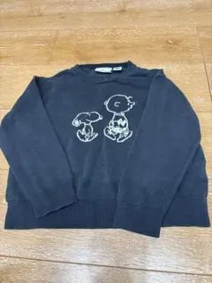 値下げ SNOOPY UNIQLO ニット120㎝