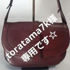 GOLDファイル　レザーショルダーバッグ　☆ヴィンテージ☆希少☆