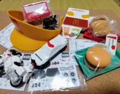 なりきりマクドナルド ＆ トミカ ５種