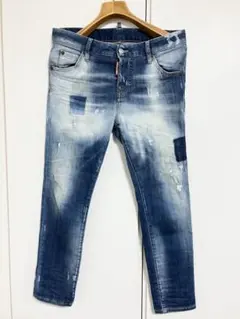DSQUARED2 ディスクエアード2 ダメージ加工 スキニーデニム　36サイズ