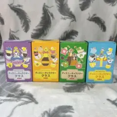 ディズニー　キャラクター グラス 2015 4種