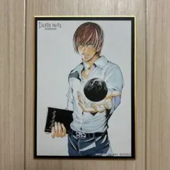 DEATHNOTE EXHIBITION 入場特典 夜神月 色紙