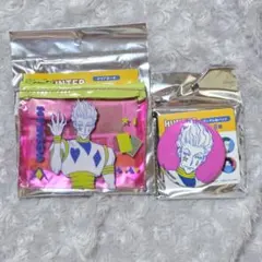 ヒソカ ハンターハンター サンキューマート クリアポーチ 缶バッジのサムネイル