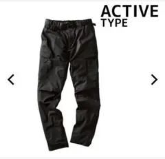 ワークマン　フィールドコ　トリコテックストレッチ アクティブパンツ　LL 黒のサムネイル