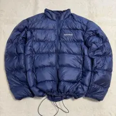 極美品モンベル800FPライトアルパインダウンジャケットMen'sXLブルー