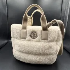 極美品 モンクレール ミニ カラドック キルティング トートバッグ