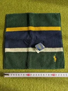 POLO Ralph Lauren ストライプハンカチ 約25cm